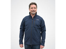 Load image into Gallery viewer, Manitoba Soft Shell Fleece Lined Team Jacket V2: Navy