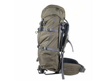 Load image into Gallery viewer, Manitoba Expedition Olive 75L+ Carbon Frame Pack