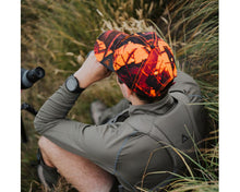 Load image into Gallery viewer, Camo Blaze Orange Baseball Cap