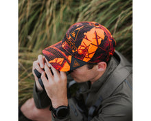 Load image into Gallery viewer, Camo Blaze Orange Baseball Cap