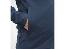 Load image into Gallery viewer, Manitoba Soft Shell Fleece Lined Team Jacket V2: Navy
