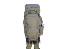 Load image into Gallery viewer, Manitoba Expedition Olive 75L+ Carbon Frame Pack
