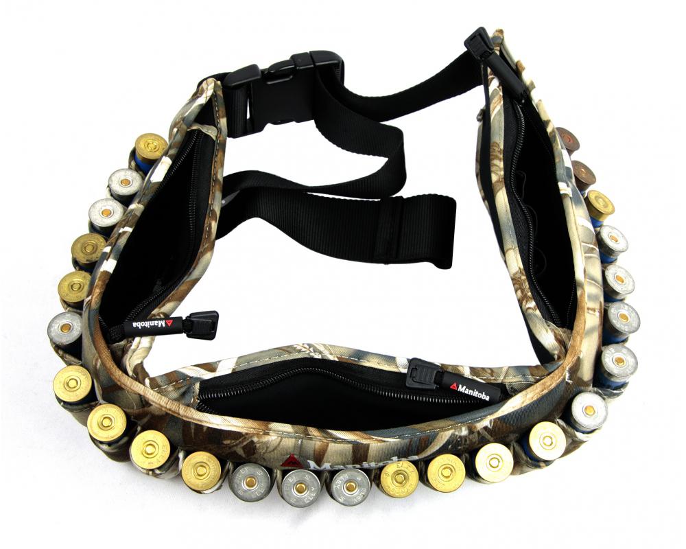 Shell Belt Chest Manitoba 25-Round 3 Pocket Neoprene Shell Belt – Manitoba NZ